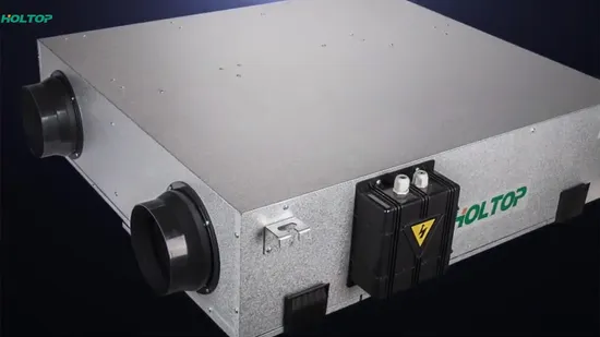 Eco Design Air to Air Counterflow Heat Recovery Temp Exchange Ventilation Erv / Hrv Fresh Air Handling Unit