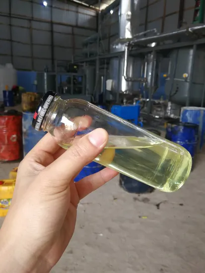 진공 증류 시스템 엔진 품질